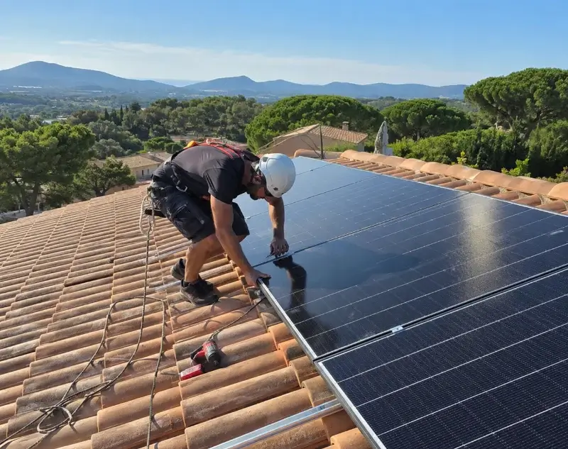 Installateur panneaux solaires Pomps — pose photovoltaïque sur toiture
