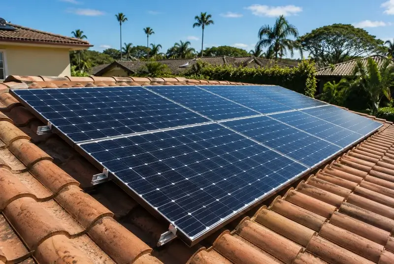 Installation de panneaux solaires à Pomps